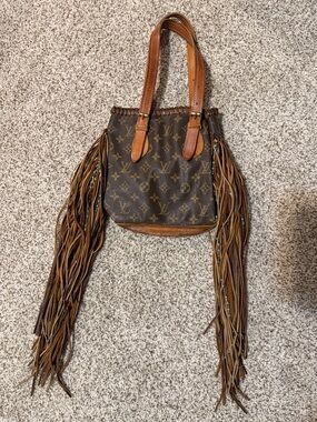 Petit French tote from vintage boho
